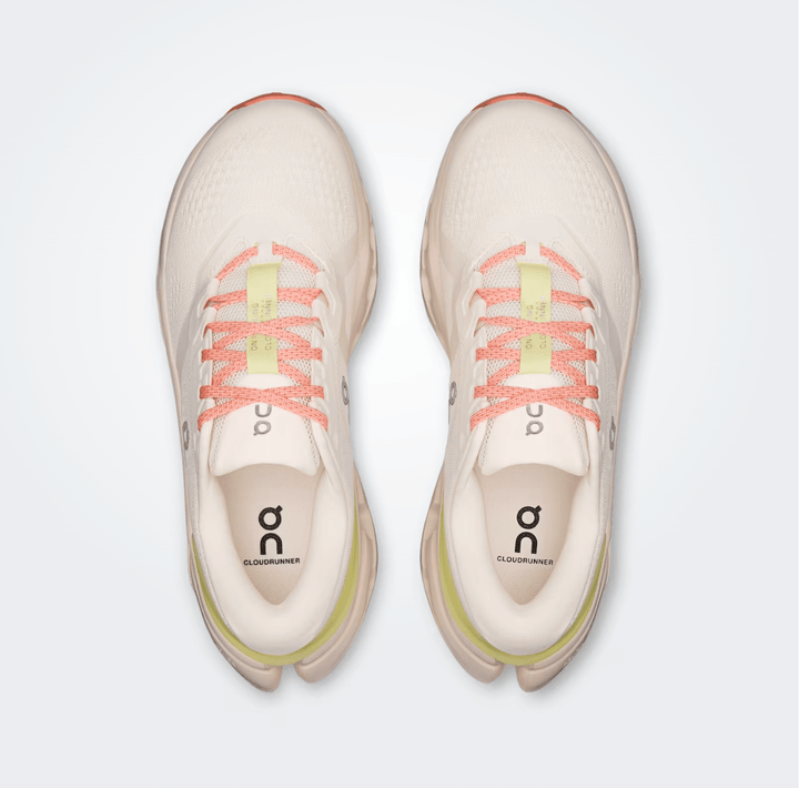 On Running CLOUDRUNNER 3 WOMEN IVORY/DEW SNEAKER Shoes | Shop now at Main &amp; Taylor Shoes!
