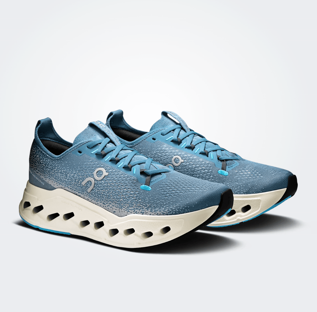 On Running CLOUDSURFER MAX MEN DUST/IVORY SNEAKER SHOES | Shop now at Main & Taylor Shoes!