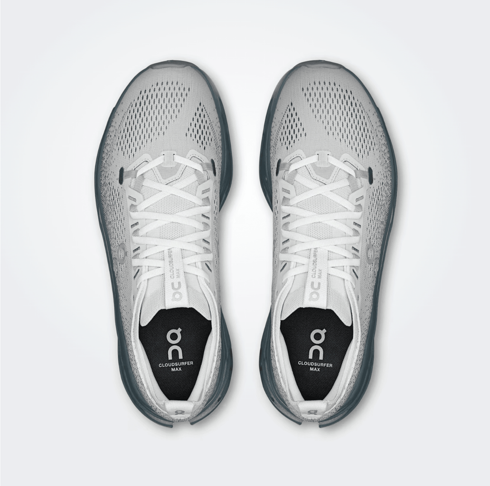 On Running CLOUDSURFER MAX MEN ICEBERG/OLIVE SNEAKER SHOES | Shop now at Main & Taylor Shoes!