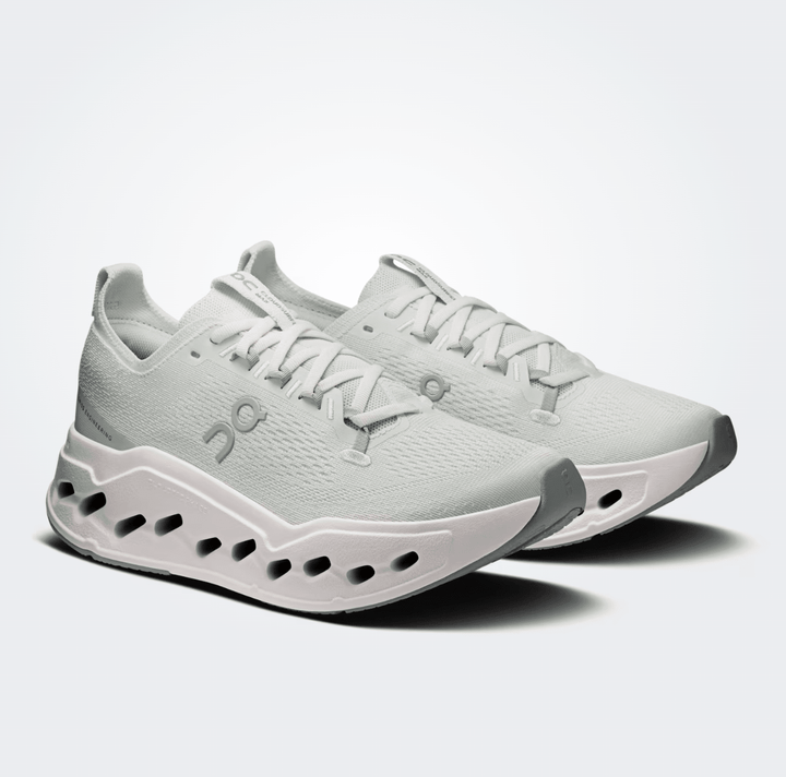 On Running CLOUDSURFER MAX WOMEN ICEBERG/IVORY SNEAKER Shoes | Shop now at Main &amp; Taylor Shoes!