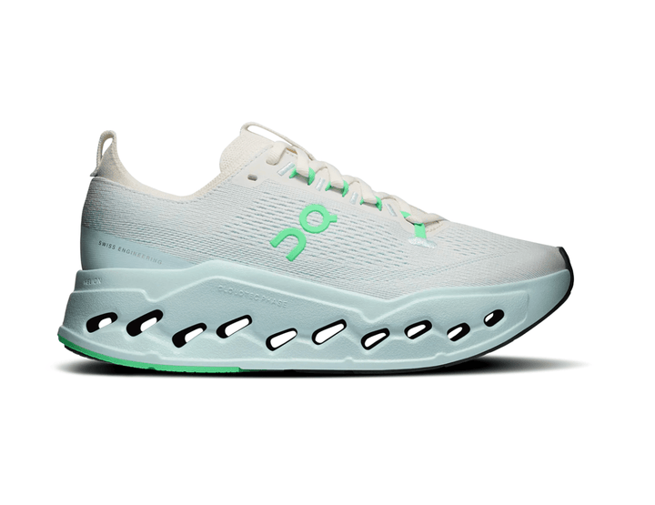 On Running CLOUDSURFER MAX WOMEN IVORY/FLURRY SNEAKER Shoes | Shop now at Main &amp; Taylor Shoes!
