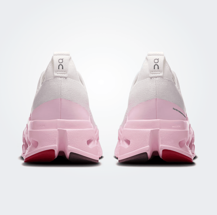 On Running CLOUDSURFER MAX WOMEN IVORY/PEONY SNEAKER Shoes | Shop now at Main &amp; Taylor Shoes!