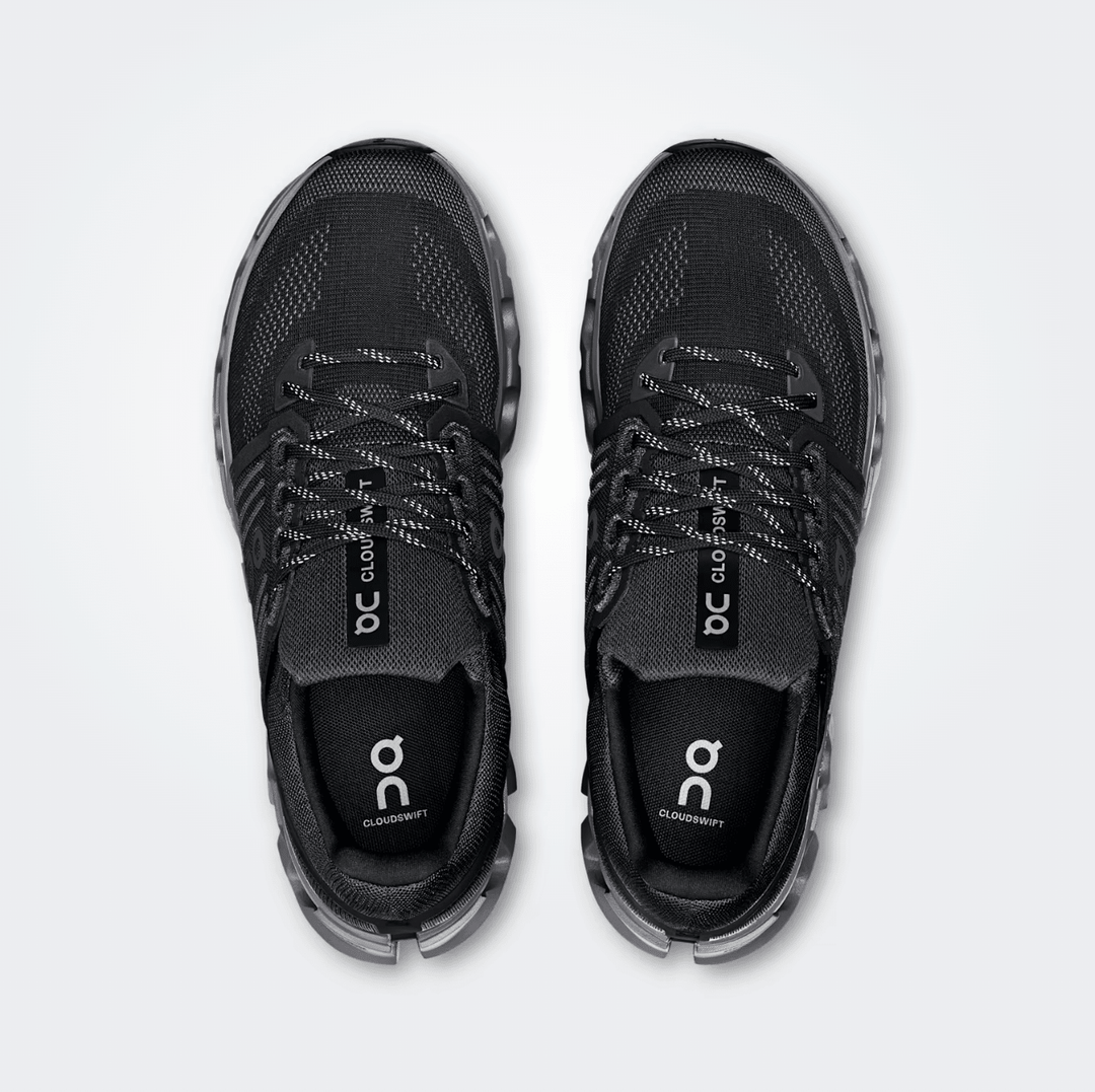 On Running CLOUDSWIFT 4 AD MEN BLACK?ROCK SNEAKER Shoes | Shop now at Main &amp; Taylor Shoes!