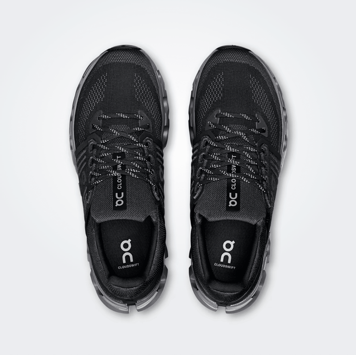 On Running CLOUDSWIFT 4 AD MEN BLACK?ROCK SNEAKER Shoes | Shop now at Main &amp; Taylor Shoes!