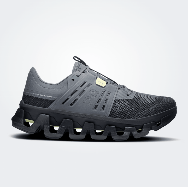 On Running CLOUDSWIFT AMP MEN STONE/BLACK SNEAKER Shoes | Shop now at Main &amp; Taylor Shoes!