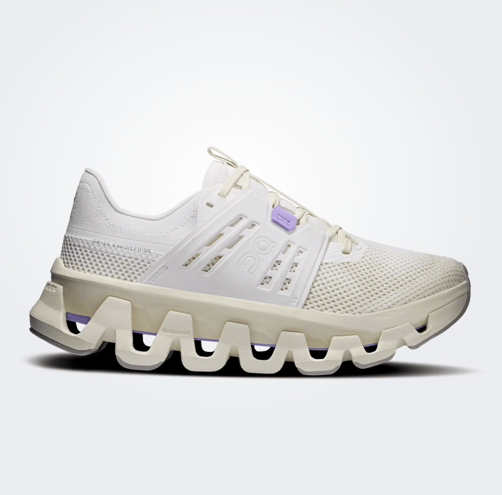 On Running CLOUDSWIFT AMP WOMEN IVORY/GHOST SNEAKER Shoes | Shop now at Main &amp; Taylor Shoes!