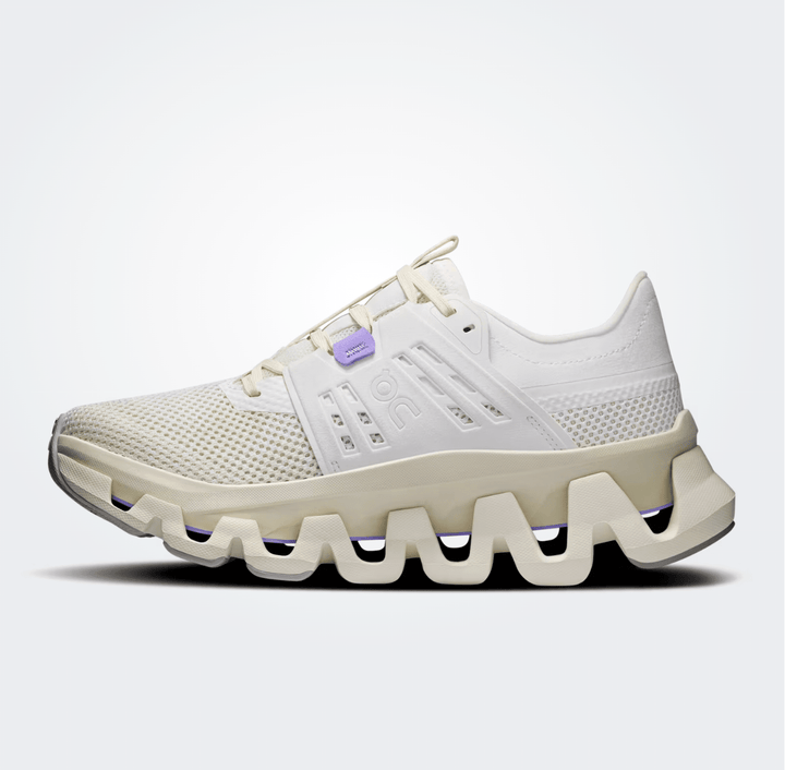 On Running CLOUDSWIFT AMP WOMEN IVORY/GHOST SNEAKER Shoes | Shop now at Main &amp; Taylor Shoes!
