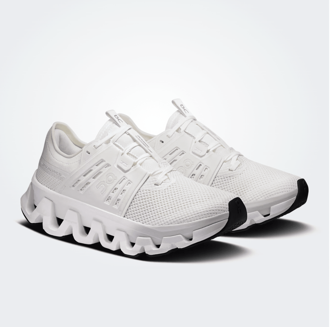 On Running CLOUDSWIFT AMP WOMEN WHITE/WHITE SNEAKER Shoes | Shop now at Main &amp; Taylor Shoes!