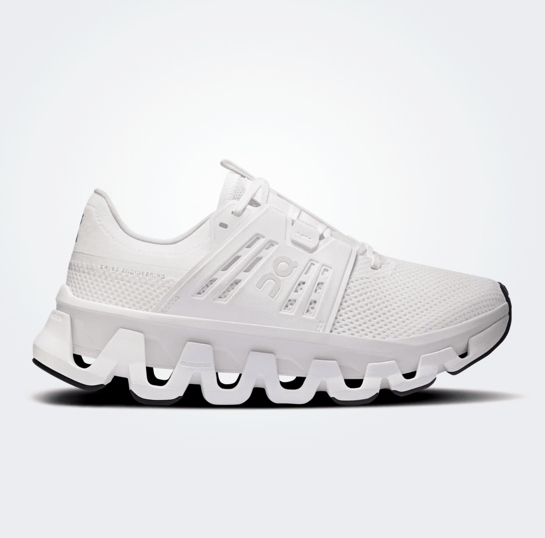 On Running CLOUDSWIFT AMP WOMEN WHITE/WHITE SNEAKER Shoes | Shop now at Main &amp; Taylor Shoes!