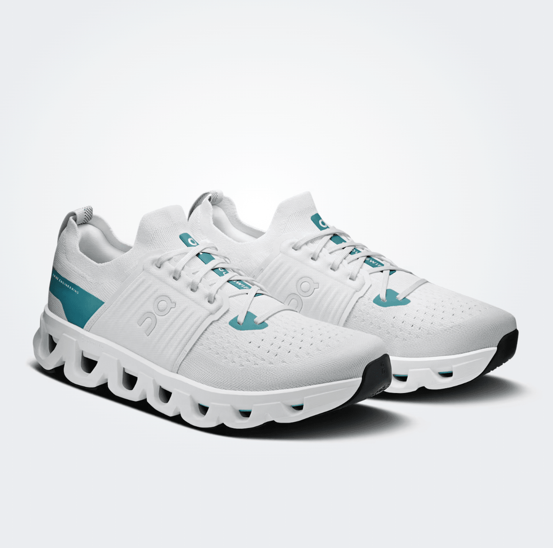 On Running CLOUDSWIFT4 MEN FROST/WHITE SNEAKER Shoes | Shop now at Main & Taylor Shoes!