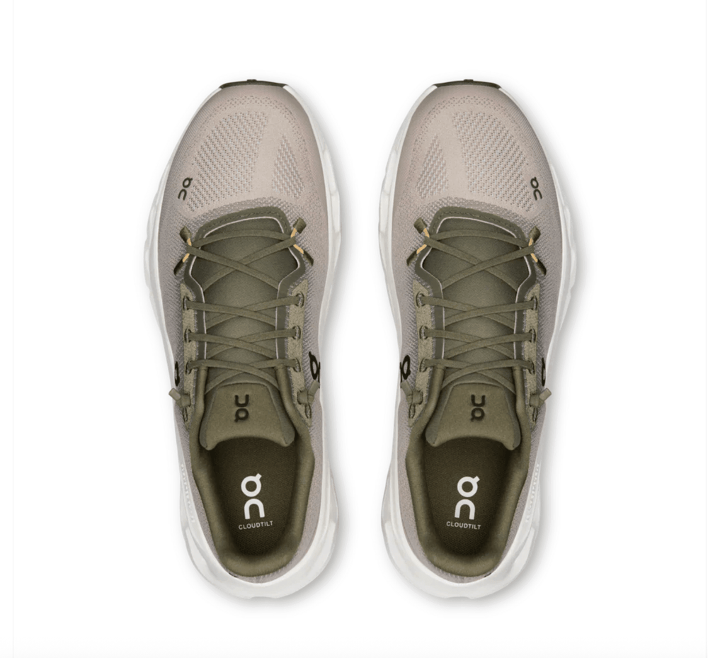 On Running CLOUDTILT MEN OLIVE/DESERT SNEAKER SHOES | Shop now at Main & Taylor Shoes!