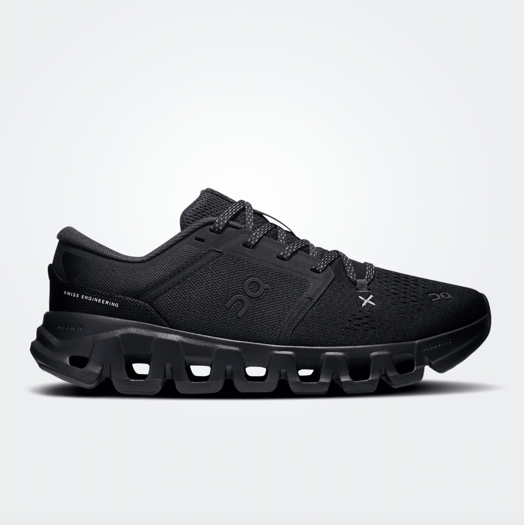 On Running CLOUDX 5 WOMEN BLACK/BLACK SNEAKER Shoes | Shop now at Main &amp; Taylor Shoes!