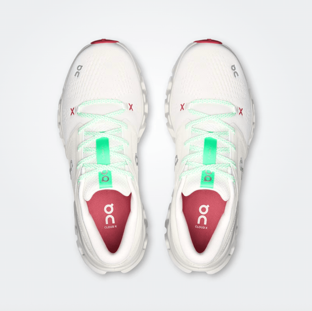 On Running CLOUDX 5 WOMEN IVORY/ICE SNEAKER Shoes | Shop now at Main &amp; Taylor Shoes!