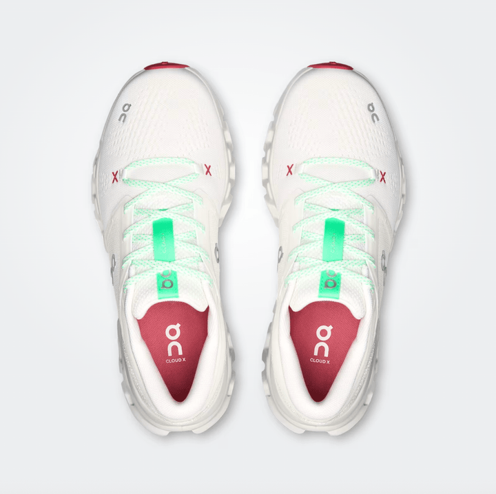 On Running CLOUDX 5 WOMEN IVORY/ICE SNEAKER Shoes | Shop now at Main &amp; Taylor Shoes!