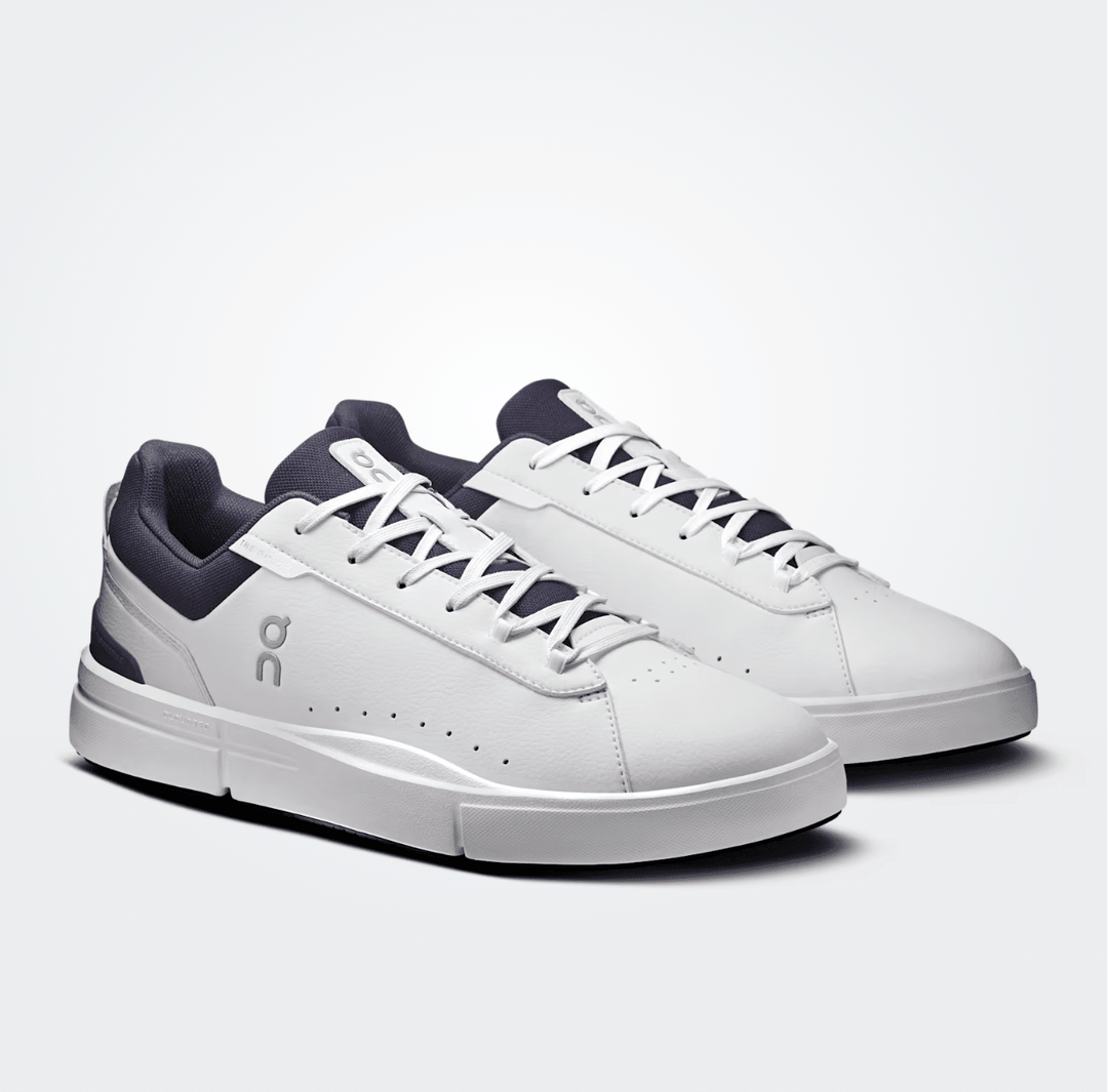 On Running ROGER ADVANTAGE MEN WHITE/MIDNIGHT SNEAKER Shoes | Shop now at Main & Taylor Shoes!