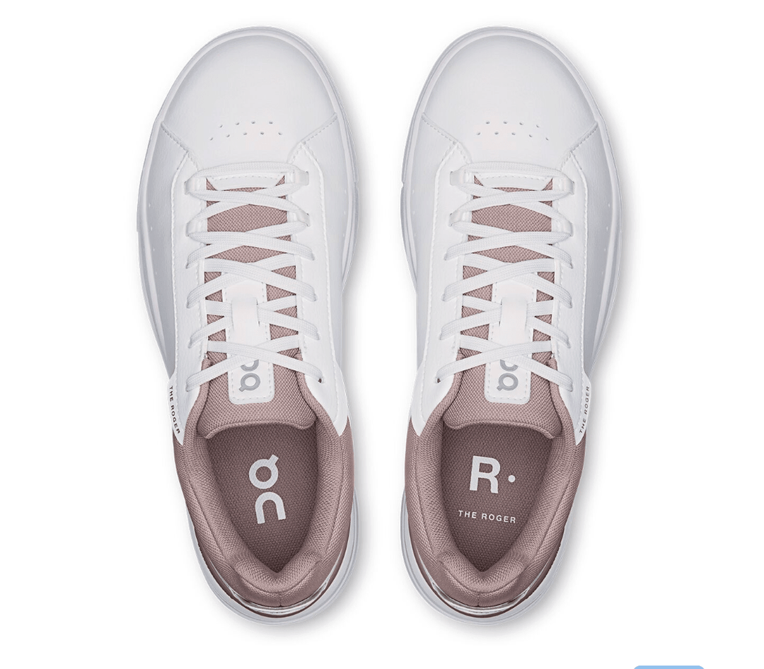 On Running ROGER ADVANTAGE WOMEN WHITE/HERON SNEAKER Shoes | Shop now at Main &amp; Taylor Shoes!