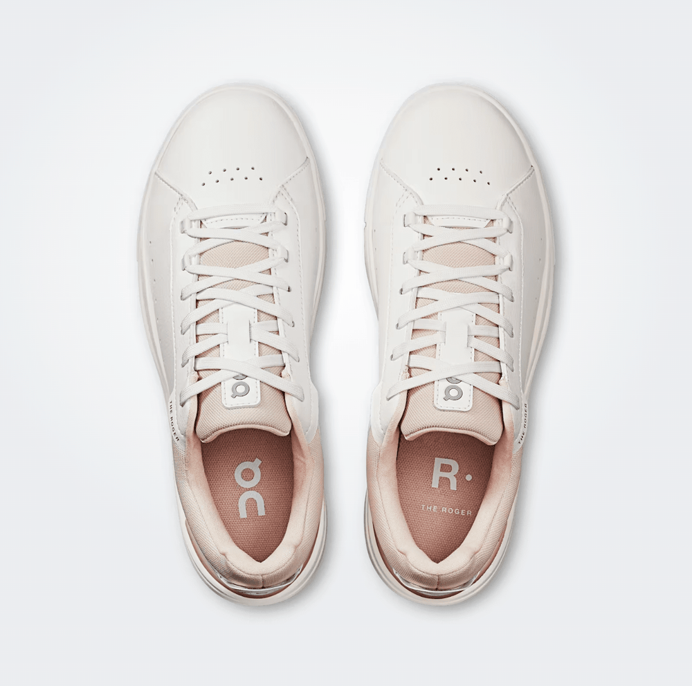 On Running ROGER ADVANTAGE WOMEN WHITE/ROSEHIP SNEAKER Shoes | Shop now at Main & Taylor Shoes!