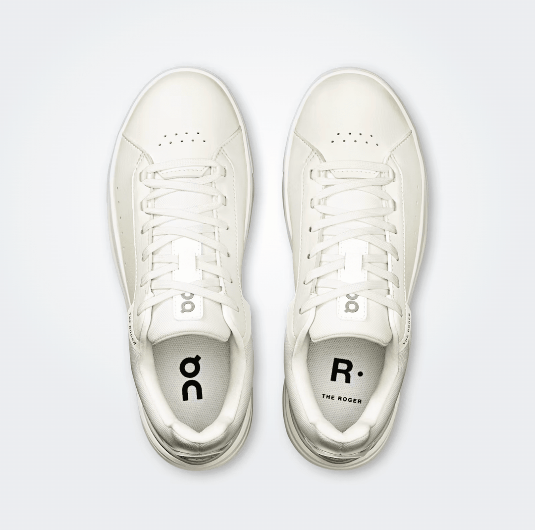 On Running ROGER ADVANTAGE WOMEN WHITE/WHITE SNEAKER Shoes | Shop now at Main &amp; Taylor Shoes!