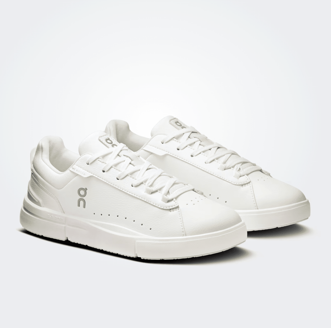 On Running ROGER ADVANTAGE WOMEN WHITE/WHITE SNEAKER Shoes | Shop now at Main & Taylor Shoes!