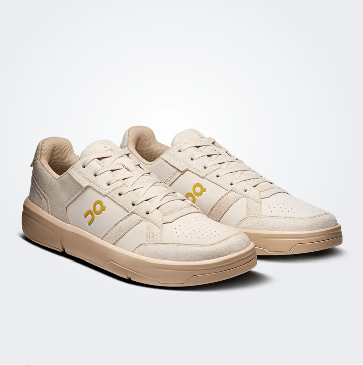 On Running ROGER CLUBHOUSE ACE MEN SAND/SAND SNEAKER SHOES | Shop now at Main &amp; Taylor Shoes!