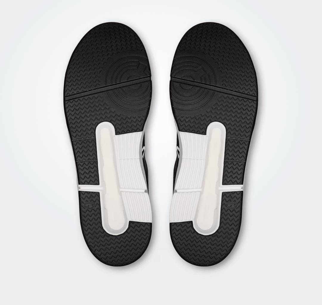 On Running ROGER CLUBHOUSE MEN BLACK/WHITE SNEAKER Shoes | Shop now at Main &amp; Taylor Shoes!