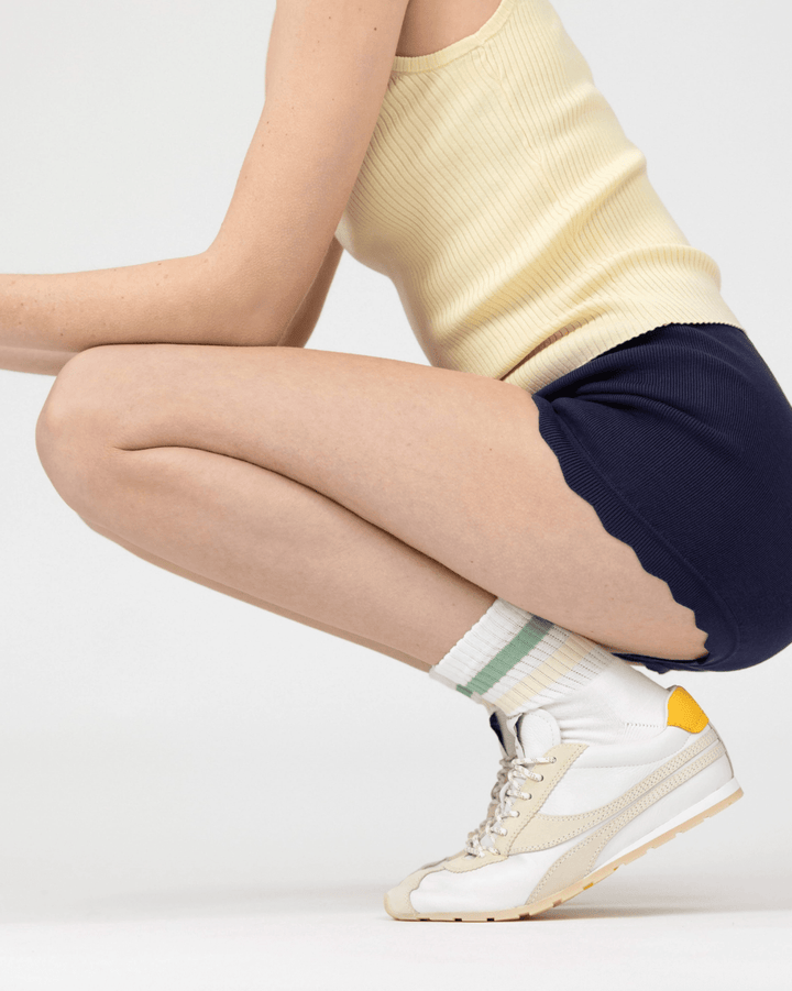 Oncept ESSEX VINTAGE WHITE SNEAKER Shoes | Shop now at Main &amp; Taylor Shoes!