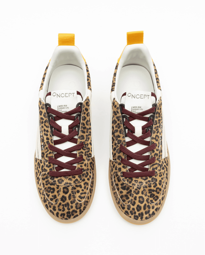 oncept FEZ LEOPARD SUEDE SNEAKER SHOES | Shop now at Main &amp; Taylor Shoes!
