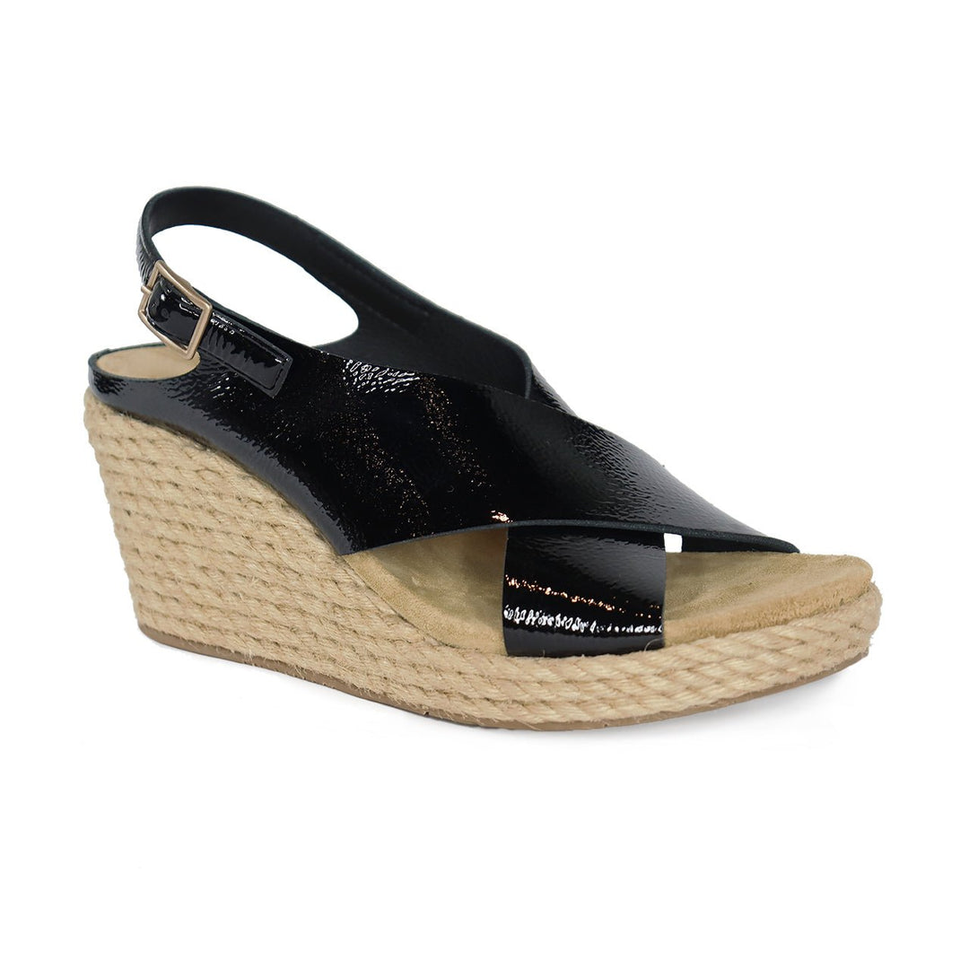 PEDRO GARCIA AVIS BLACK PATENT Shoes | Shop now at Main &amp; Taylor Shoes!