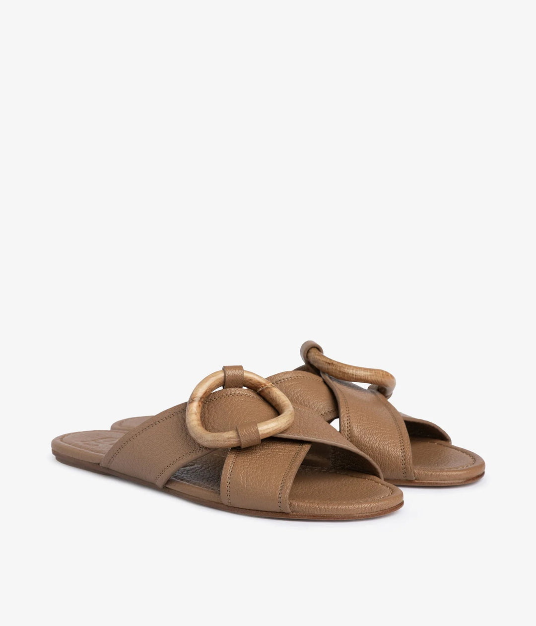 【②】 P. pedro tatsuta ペドロ PEDRO GARCIA PANDITA BEIGE SANDAL Shoe Main & Taylor Shoes