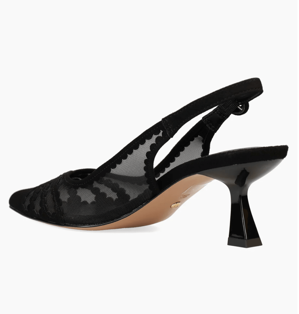 Pelle Moda JACIE BLACK MESH HEEL Shoes | Shop now at Main &amp; Taylor Shoes!