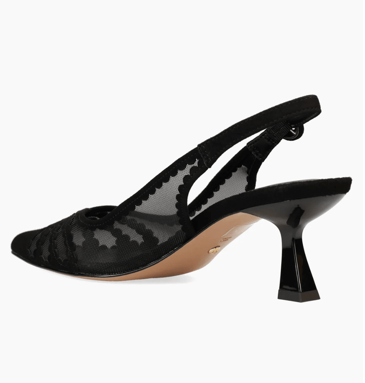 Pelle Moda JACIE BLACK MESH HEEL Shoes | Shop now at Main &amp; Taylor Shoes!