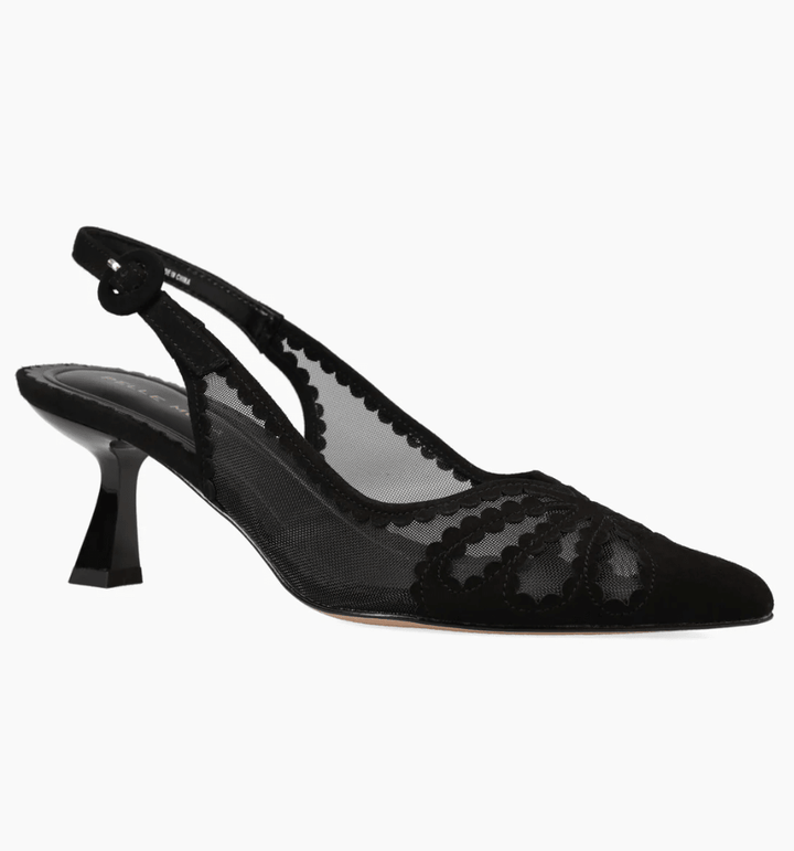 Pelle Moda JACIE BLACK MESH HEEL Shoes | Shop now at Main &amp; Taylor Shoes!