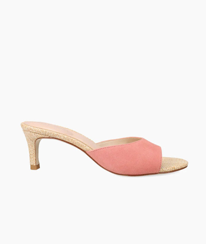 Pelle Moda UNIA 4 ROSE SUEDE HEEL Shoes | Shop now at Main &amp; Taylor Shoes!