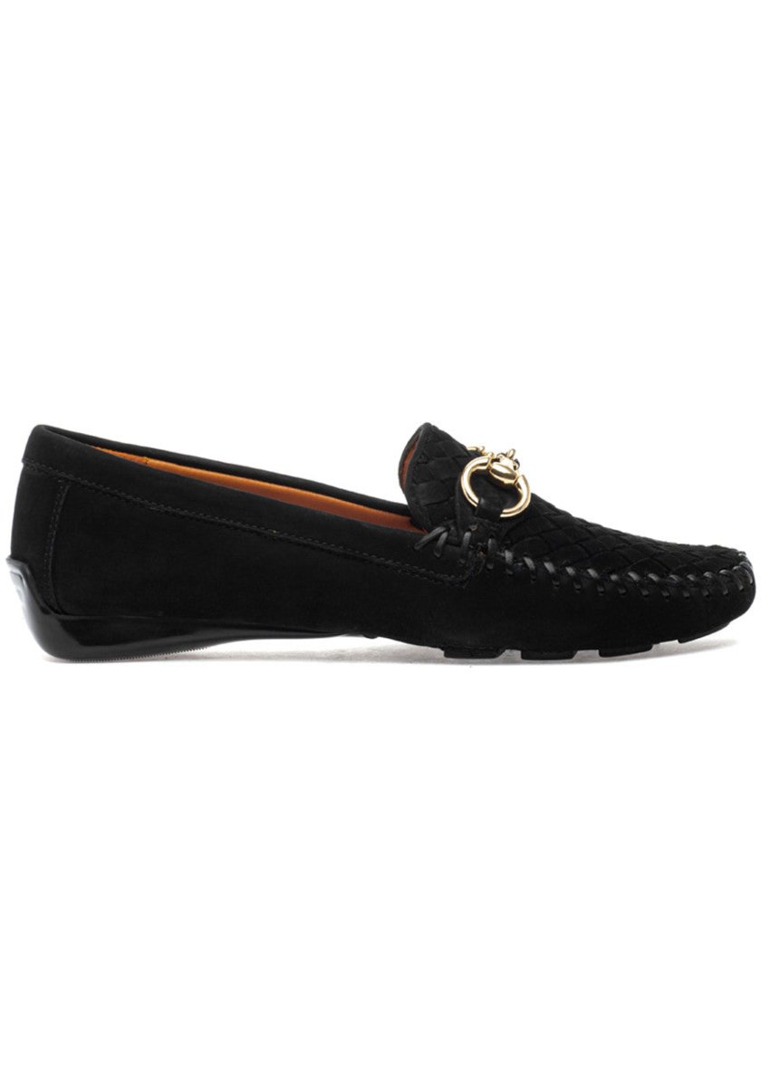 ROBERT ZUR PERLATA BLACK SUEDE Shoes | Shop now at Main & Taylor Shoes!