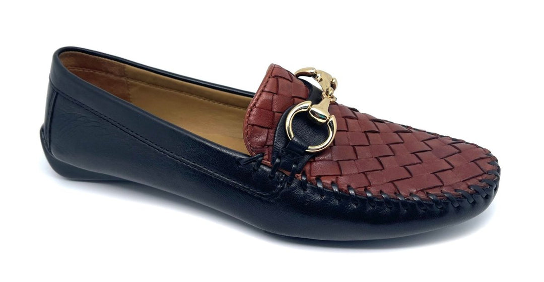 ROBERT ZUR PERLATA BLACK/LUGGAGE Shoes | Shop now at Main &amp; Taylor Shoes!