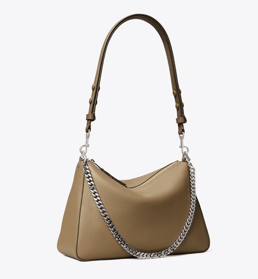 TORY BURCH HANDBAGS PERRY SHOULDER BAG WILD MUSHROOM HANDBAGS | Shop now at Main &amp; Taylor Shoes!