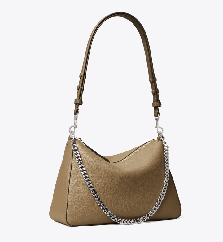 TORY BURCH HANDBAGS PERRY SHOULDER BAG WILD MUSHROOM HANDBAGS | Shop now at Main &amp; Taylor Shoes!