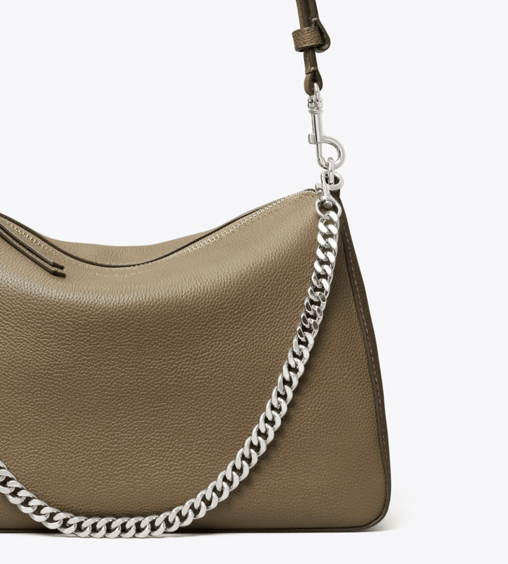 TORY BURCH HANDBAGS PERRY SHOULDER BAG WILD MUSHROOM HANDBAGS | Shop now at Main &amp; Taylor Shoes!