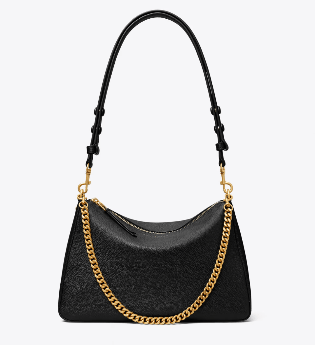 TORY BURCH HANDBAGS PERRY SHOULDER BAG BLACK HANDBAGS | Shop now at Main &amp; Taylor Shoes!