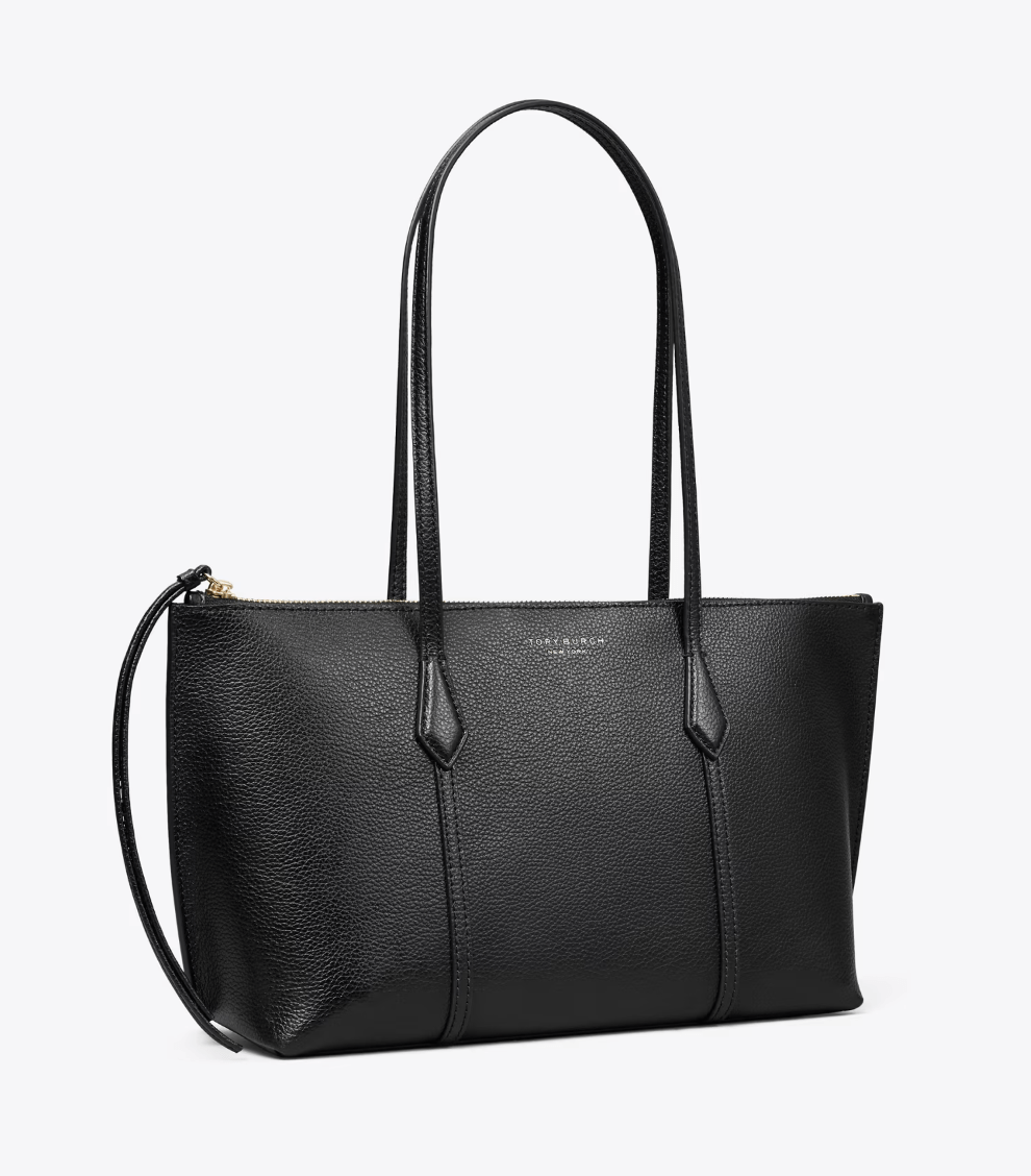 TORY BURCH ブラック バケットバッグ TORY BURCH HANDBAGS PERRY SMALL ZIP TOTE BLACK HANDBAGS | Main