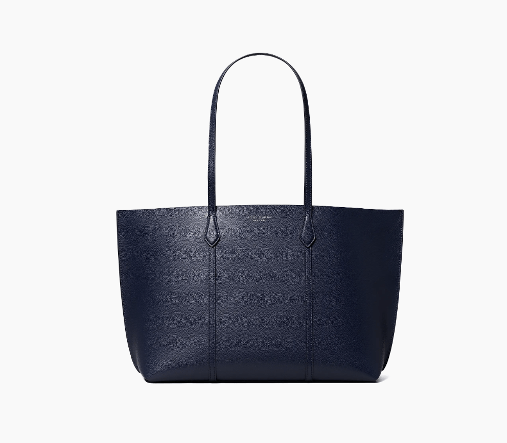 TORY BURCH HANDBAGS PERRY TOTE DARK SKY HANDBAGS | Shop now at Main & Taylor Shoes!