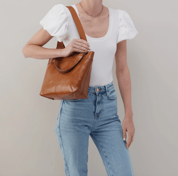 HOBO RACHEL NATURAL HANDBAGS | Shop now at Main &amp; Taylor Shoes!