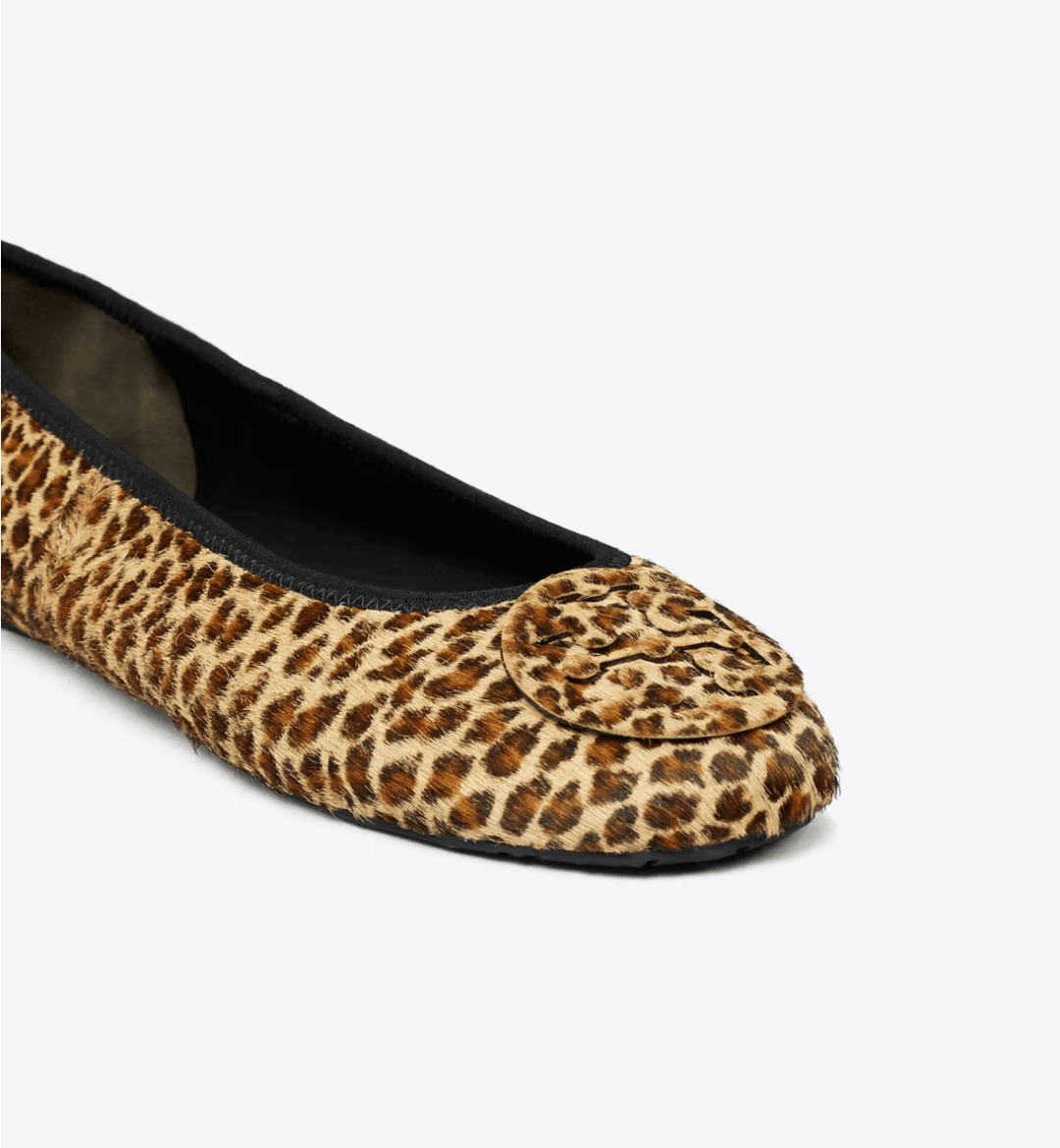 TORY BURCH REVA TRAVEL BALLET LEOPARD Shoes | Shop now at Main &amp; Taylor Shoes!