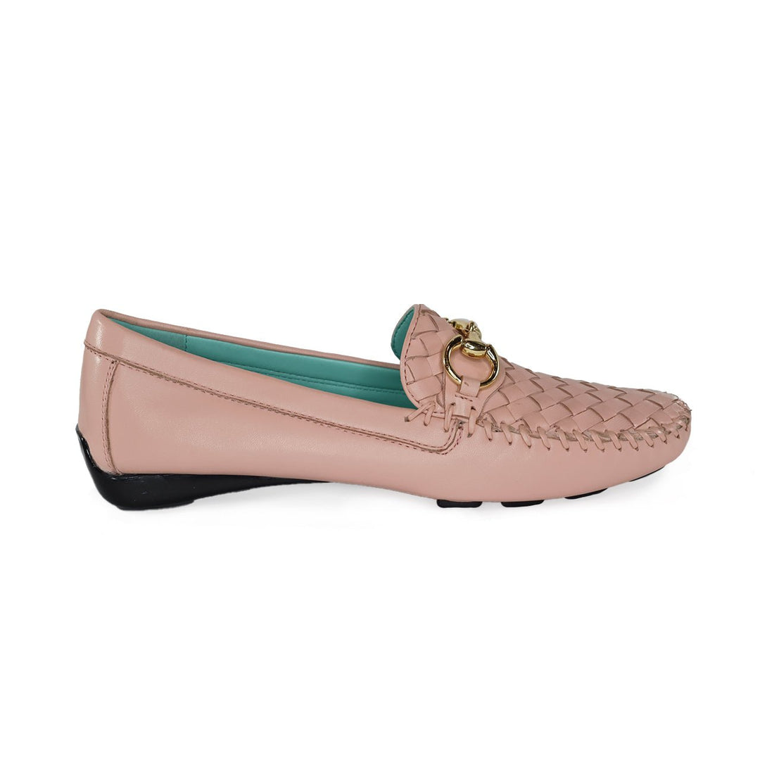 ROBERT ZUR PERLATA LT PINK DRIVING MOC SHOES | Shop now at Main &amp; Taylor Shoes!
