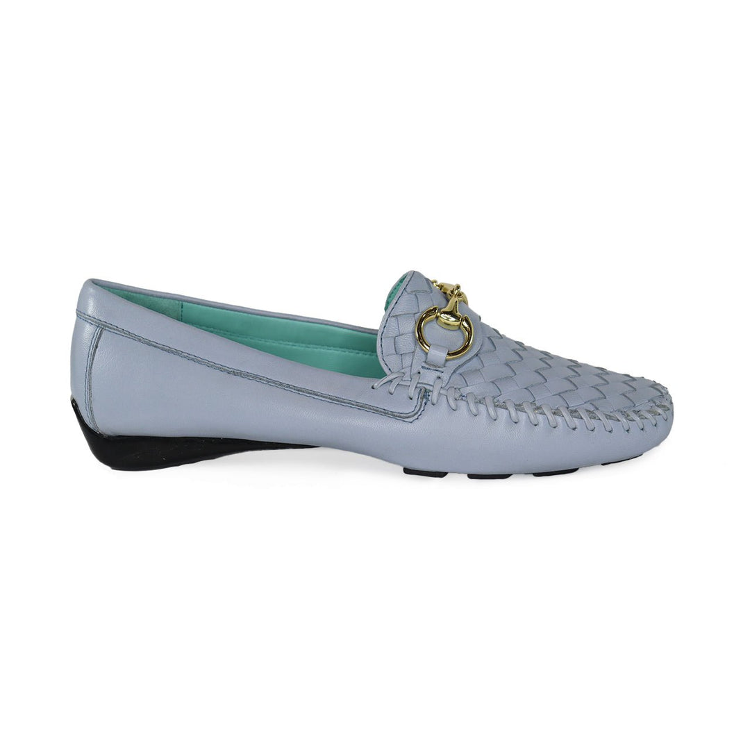 ROBERT ZUR PERLATA POWDER BLUE DRIVING MOC SHOES | Shop now at Main &amp; Taylor Shoes!