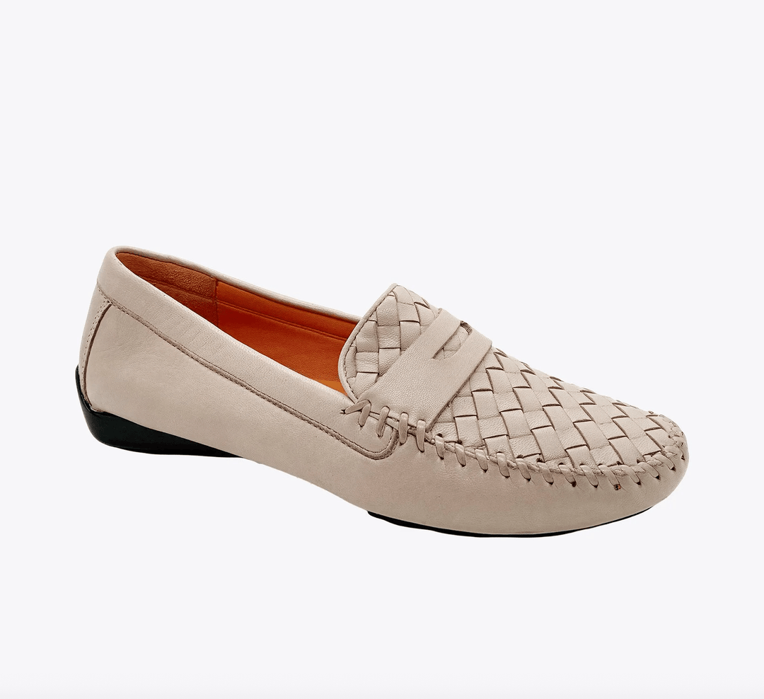 ROBERT ZUR PETRA LT TAUPE DRIVING MOC SHOES | Shop now at Main &amp; Taylor Shoes!