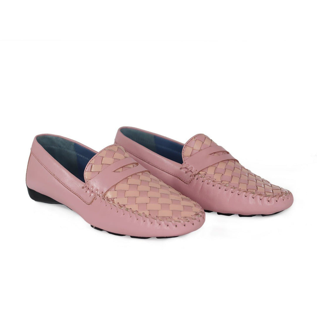ROBERT ZUR PETRA PETAL/PINK DRIVING MOC SHOES | Shop now at Main & Taylor Shoes!