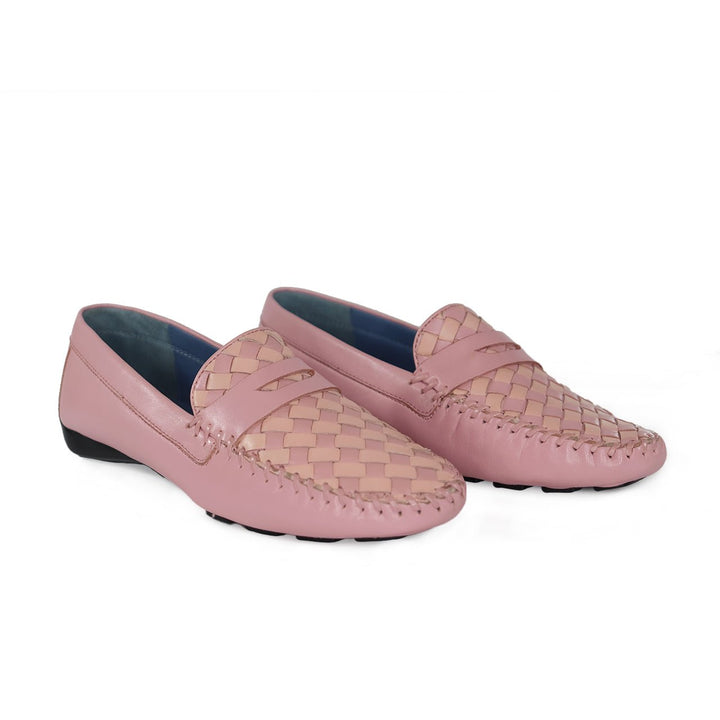 ROBERT ZUR PETRA PETAL/PINK DRIVING MOC SHOES | Shop now at Main &amp; Taylor Shoes!