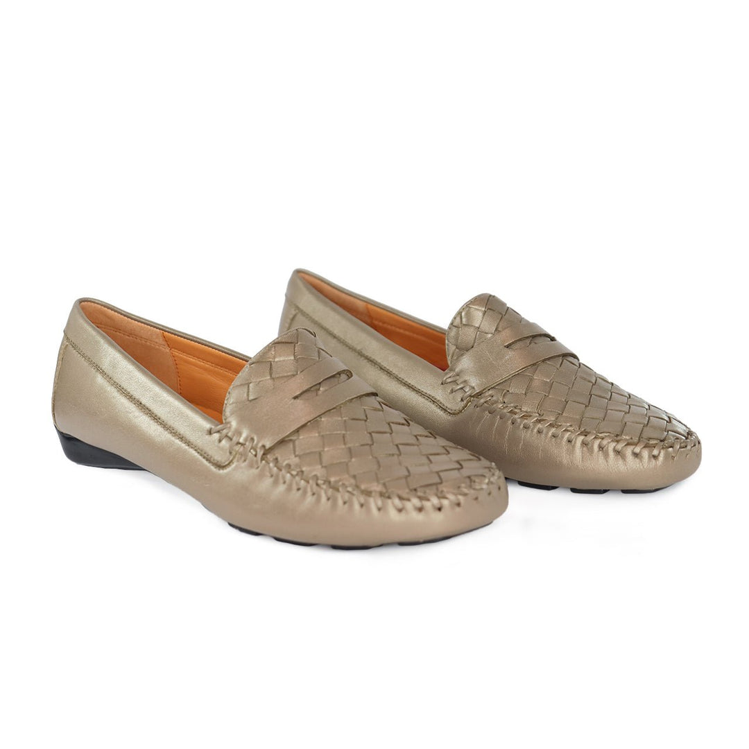 ROBERT ZUR PETRA TRUE GOLD DRVING MOC SHOES | Shop now at Main &amp; Taylor Shoes!