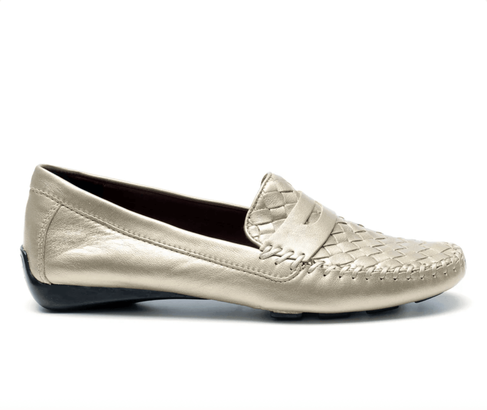Robert Zur PETRA TRUE SILVER DRIVING MOC Shoes | Shop now at Main & Taylor Shoes!